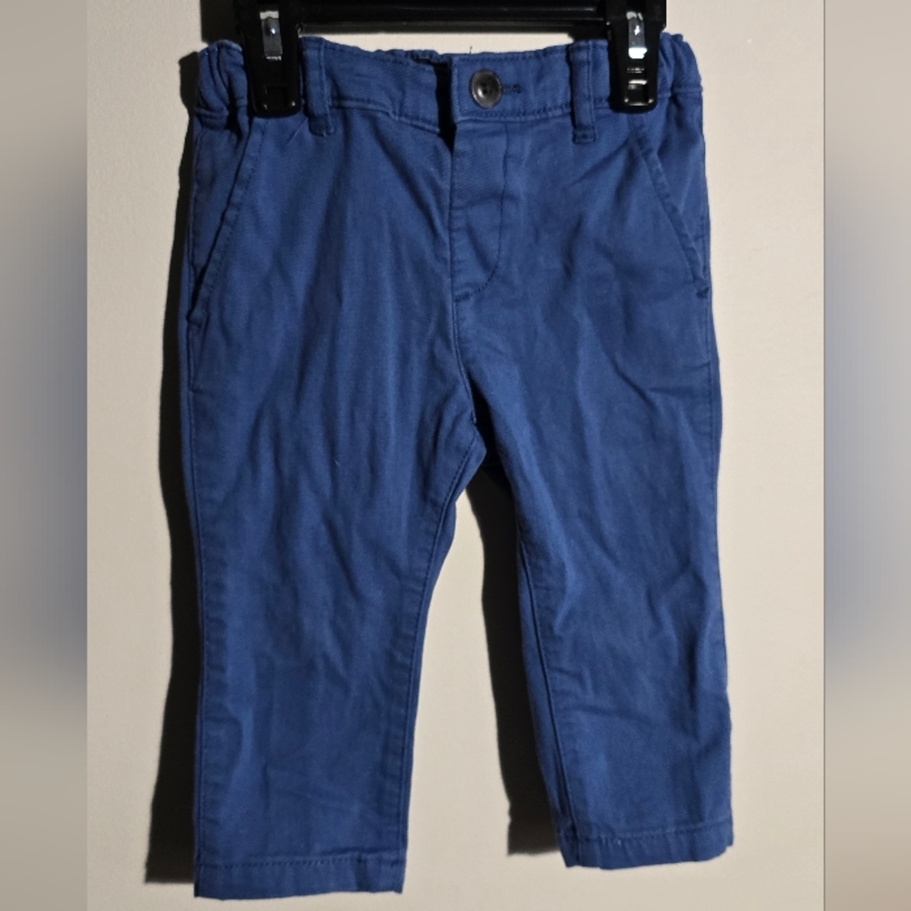 The Children's Place Navy Blue Flat Front Shorts